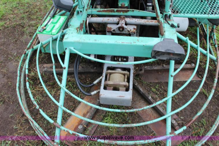 image for item J5984 Whiteman ride-on power trowel