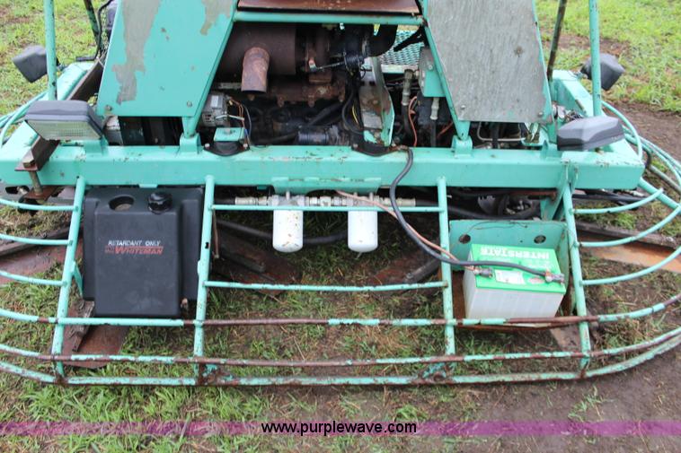 image for item J5984 Whiteman ride-on power trowel