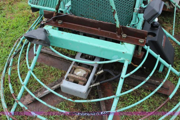 image for item J5984 Whiteman ride-on power trowel