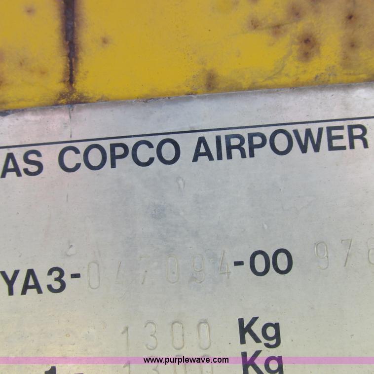 image for item K2152 1990 Atlas Copco 185ACR air compressor
