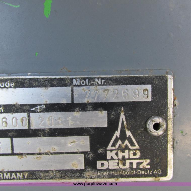 image for item K2152 1990 Atlas Copco 185ACR air compressor