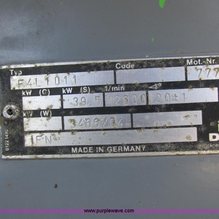 image for item K2152 1990 Atlas Copco 185ACR air compressor