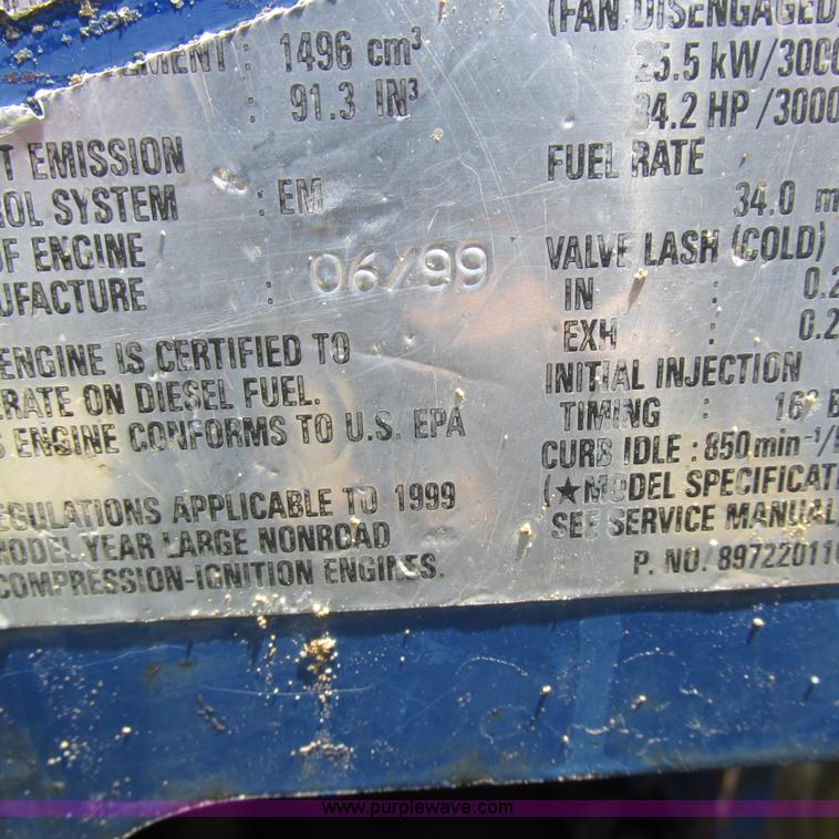 image for item K2153 1999 IHI 30NX compact excavator