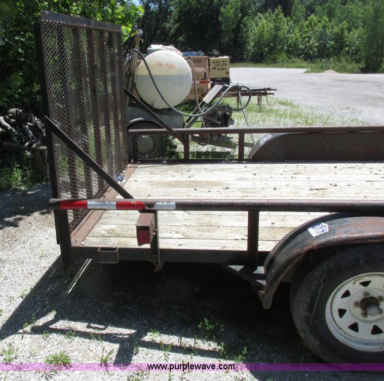 image for item K2156 2004 Doolittle utility trailer