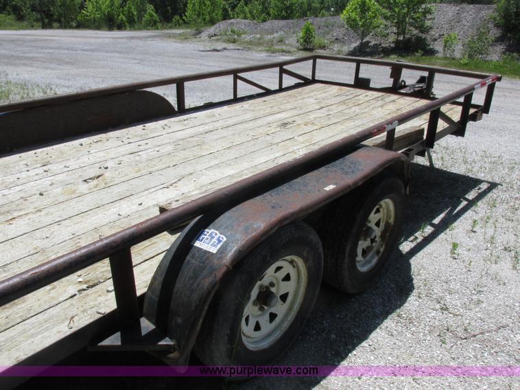 image for item K2156 2004 Doolittle utility trailer