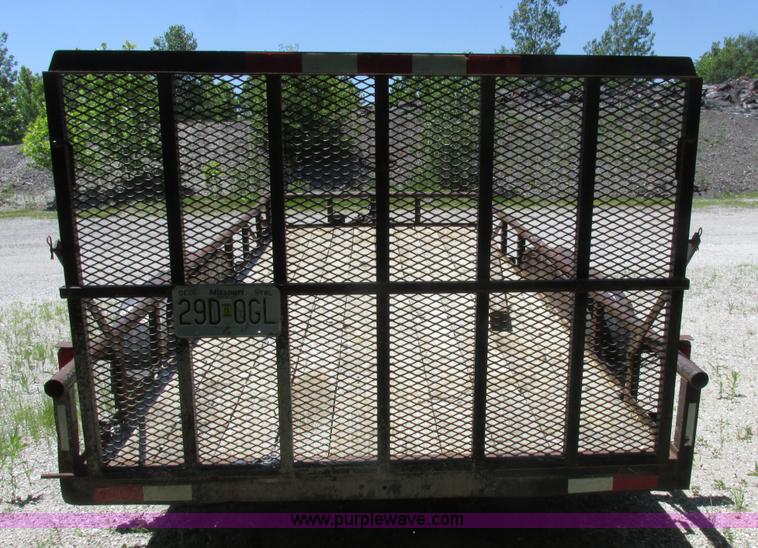 image for item K2156 2004 Doolittle utility trailer