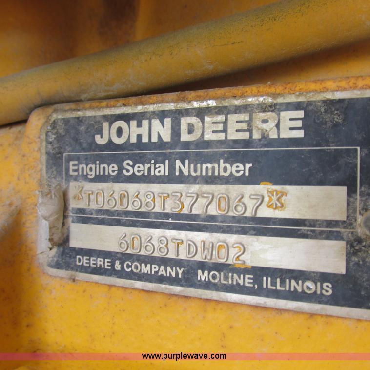 image for item K2158 1992 John Deere 670B motor grader