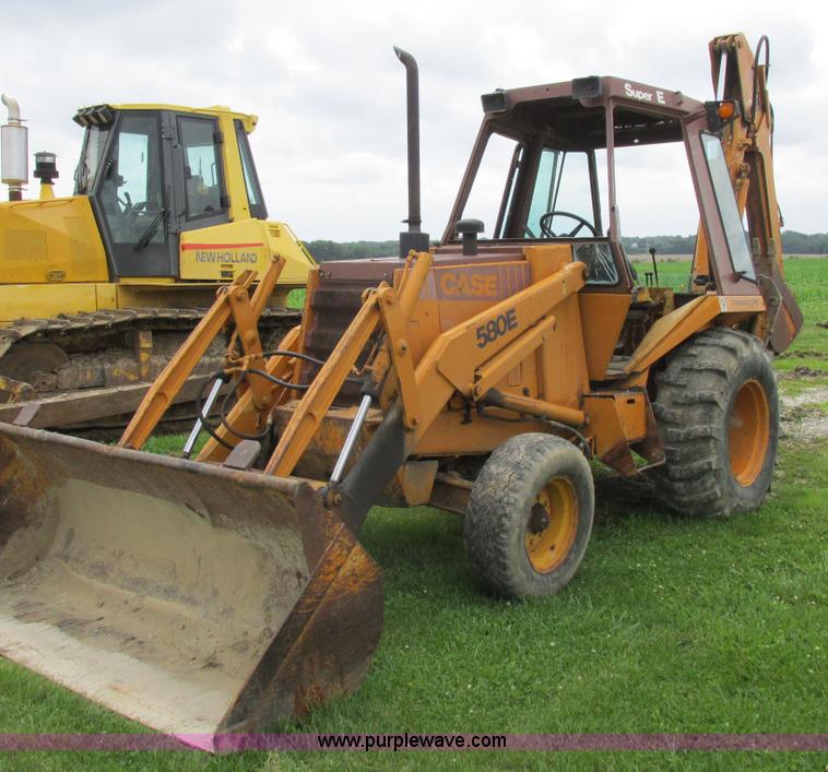 image for item K2170 Case 580E backhoe