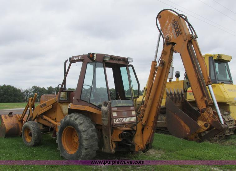 image for item K2170 Case 580E backhoe