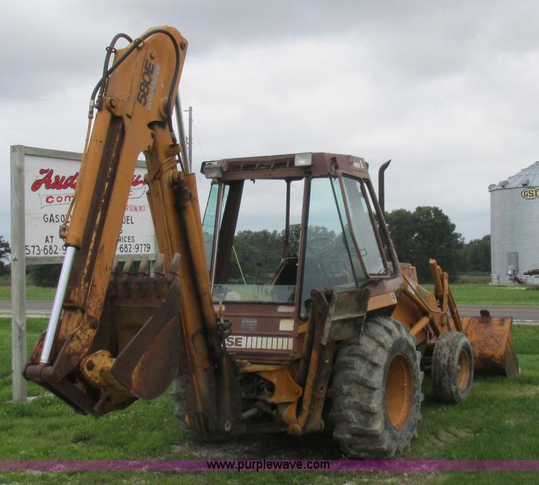 image for item K2170 Case 580E backhoe