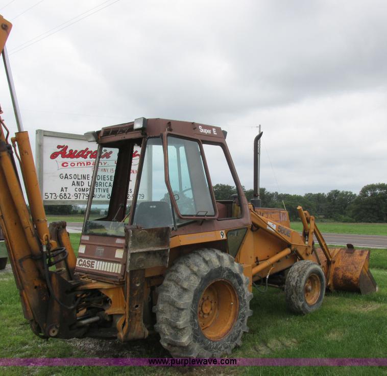 image for item K2170 Case 580E backhoe