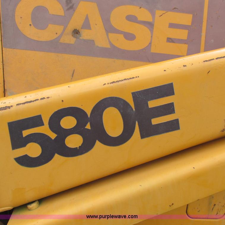 image for item K2170 Case 580E backhoe