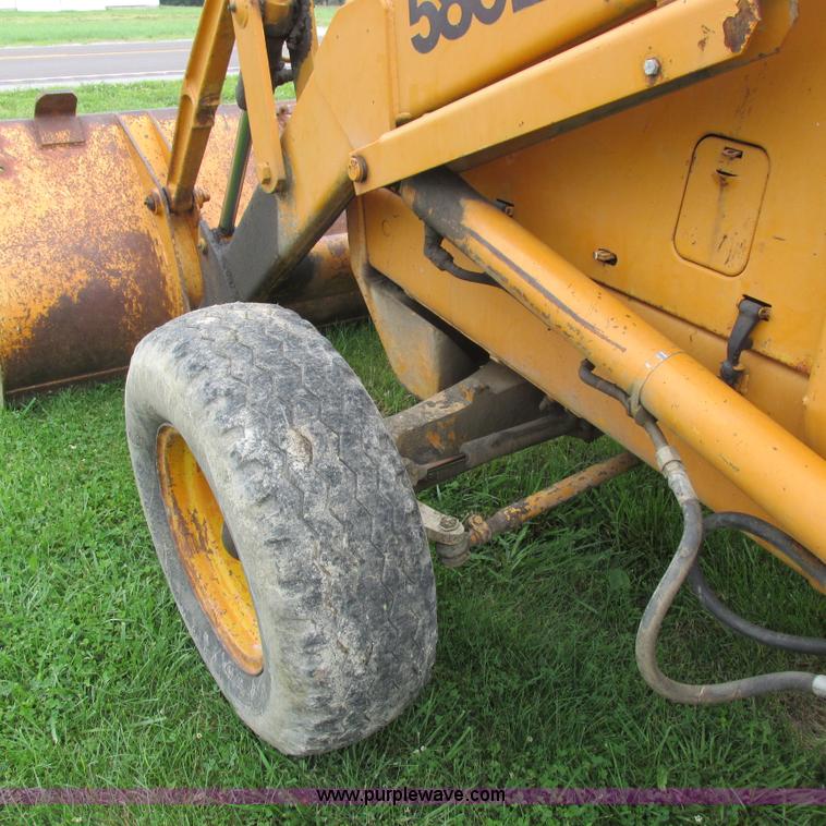image for item K2170 Case 580E backhoe