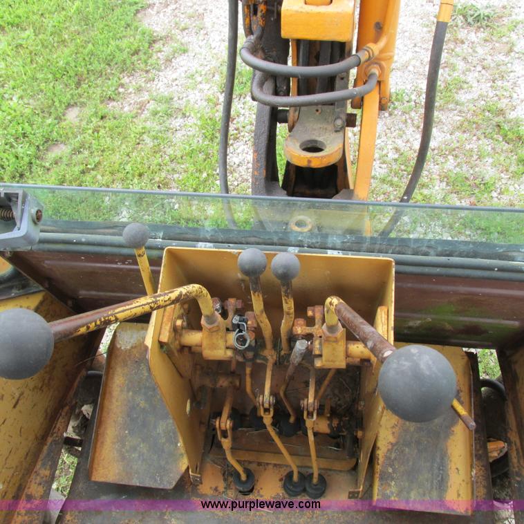 image for item K2170 Case 580E backhoe