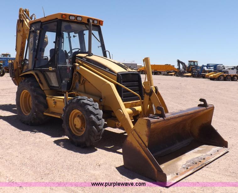 image for item K3968 1997 Caterpillar 416C backhoe