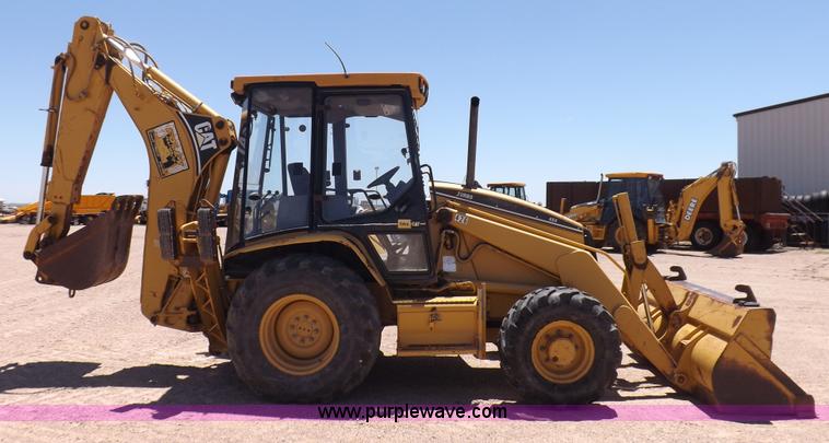 image for item K3968 1997 Caterpillar 416C backhoe