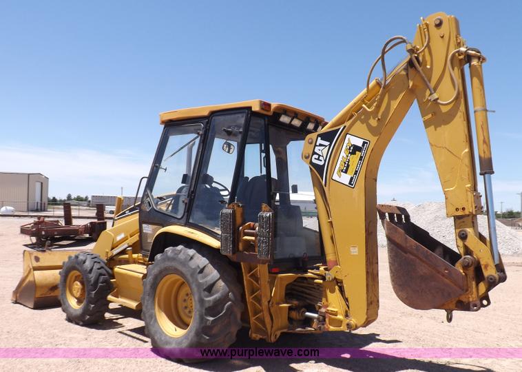 image for item K3968 1997 Caterpillar 416C backhoe