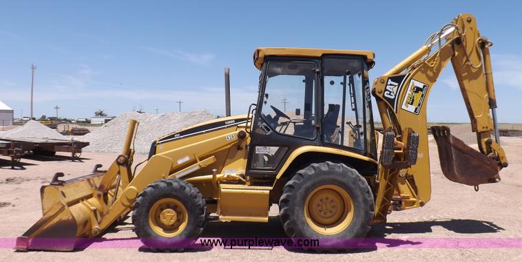 image for item K3968 1997 Caterpillar 416C backhoe