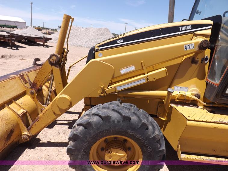 image for item K3968 1997 Caterpillar 416C backhoe