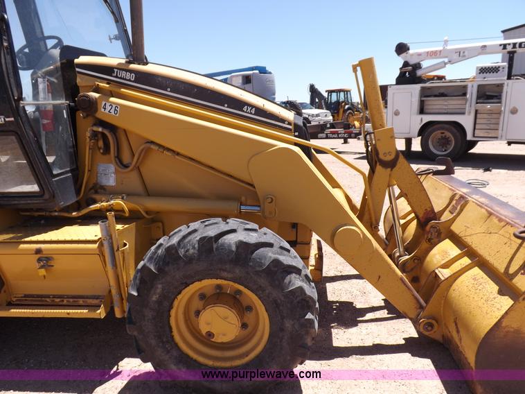 image for item K3968 1997 Caterpillar 416C backhoe