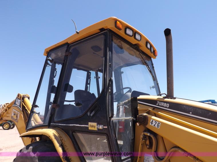 image for item K3968 1997 Caterpillar 416C backhoe