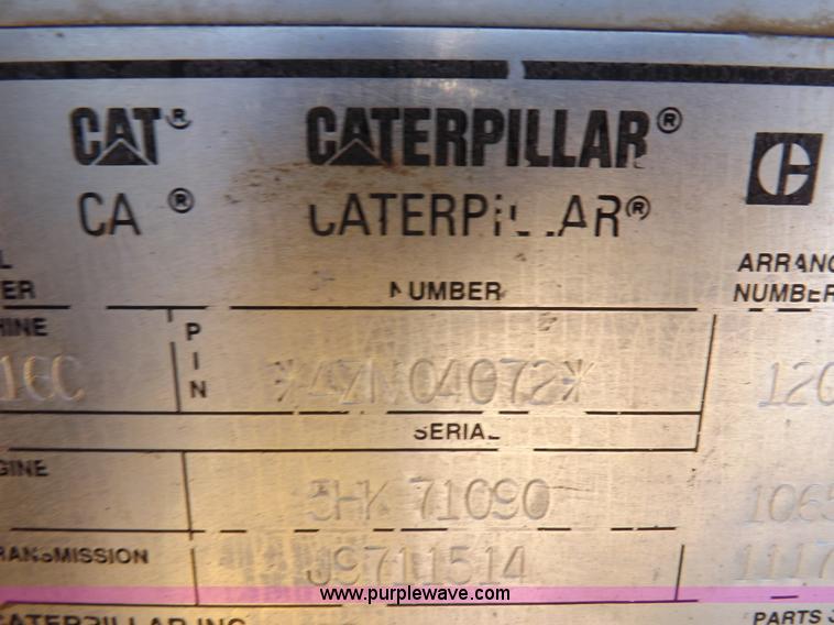 image for item K3968 1997 Caterpillar 416C backhoe