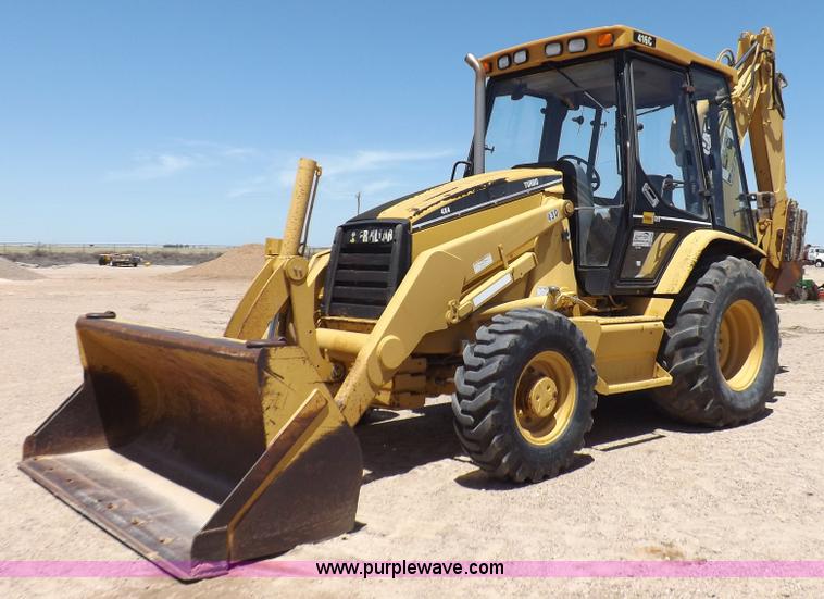 image for item K3969 1998 Caterpillar 416C backhoe