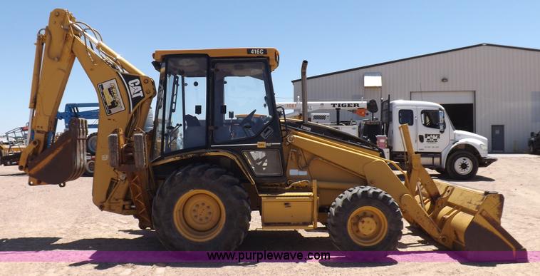 image for item K3969 1998 Caterpillar 416C backhoe