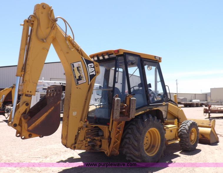 image for item K3969 1998 Caterpillar 416C backhoe