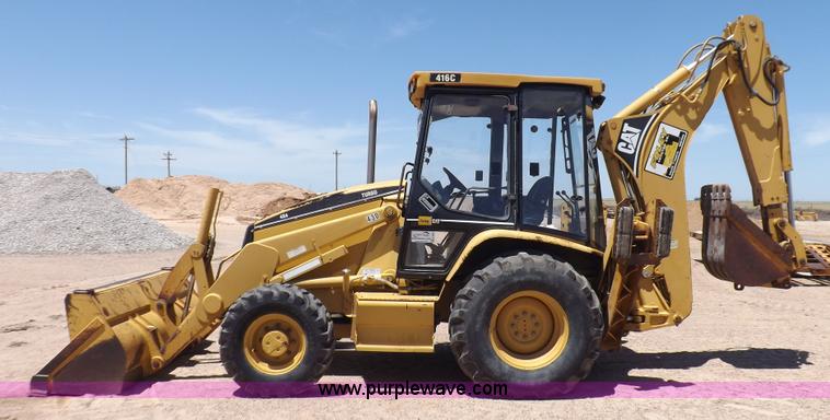 image for item K3969 1998 Caterpillar 416C backhoe