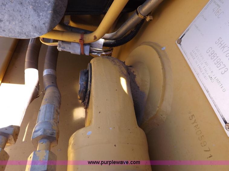 image for item K3969 1998 Caterpillar 416C backhoe