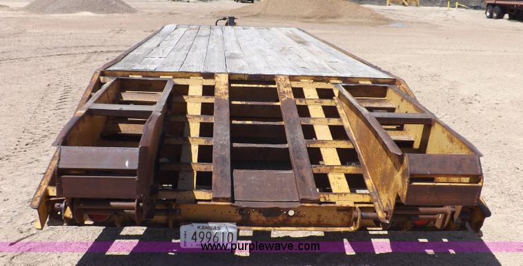 image for item K3970 1990 Belshe equipment trailer
