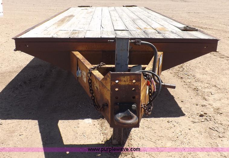image for item K3970 1990 Belshe equipment trailer