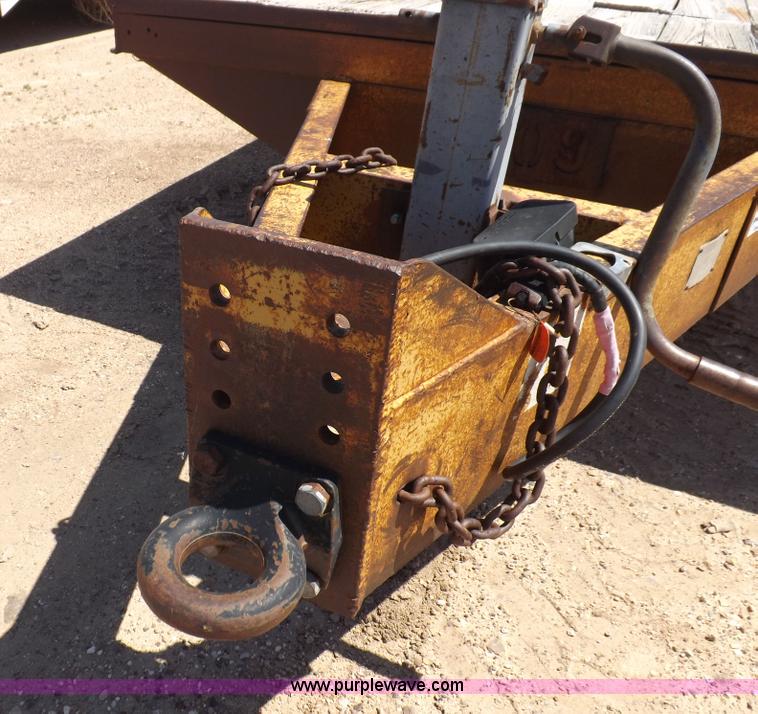 image for item K3970 1990 Belshe equipment trailer