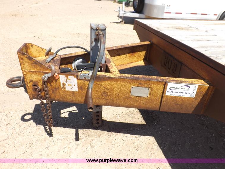 image for item K3970 1990 Belshe equipment trailer