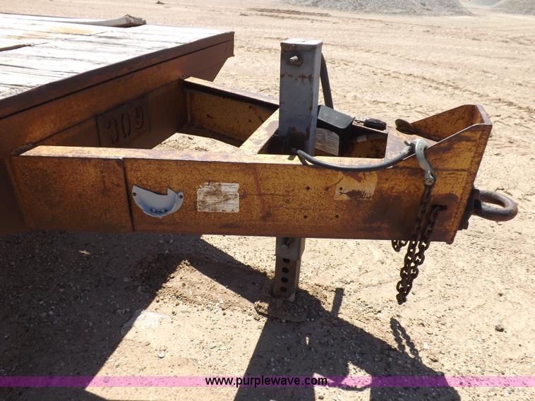 image for item K3970 1990 Belshe equipment trailer