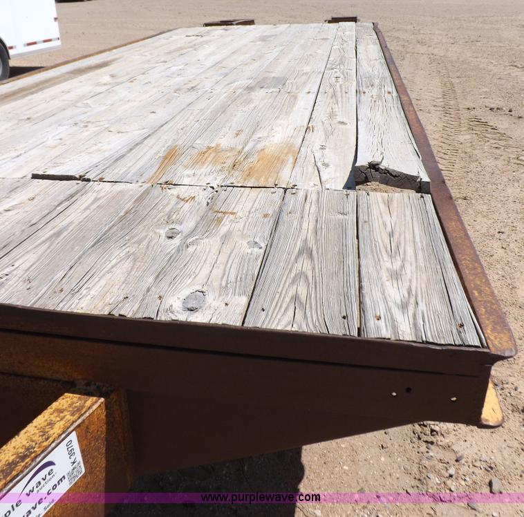 image for item K3970 1990 Belshe equipment trailer