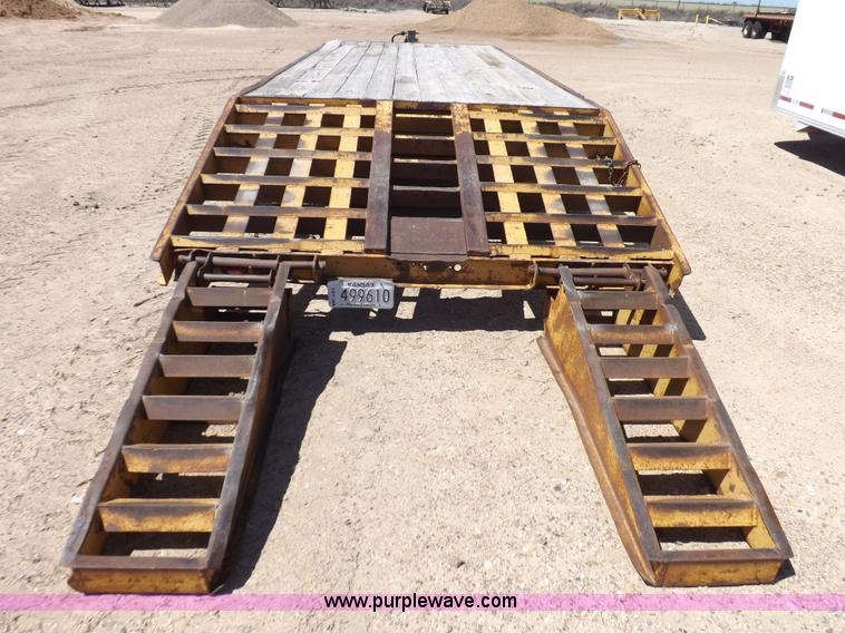 image for item K3970 1990 Belshe equipment trailer