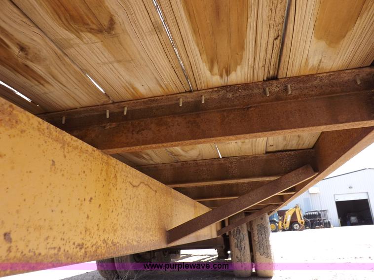 image for item K3970 1990 Belshe equipment trailer