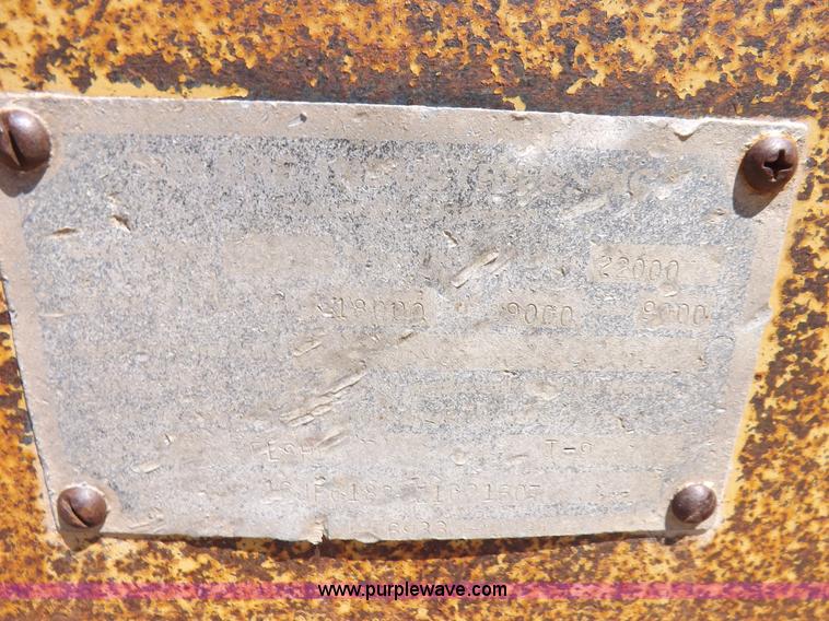 image for item K3970 1990 Belshe equipment trailer