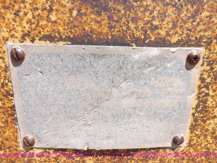 image for item K3970 1990 Belshe equipment trailer