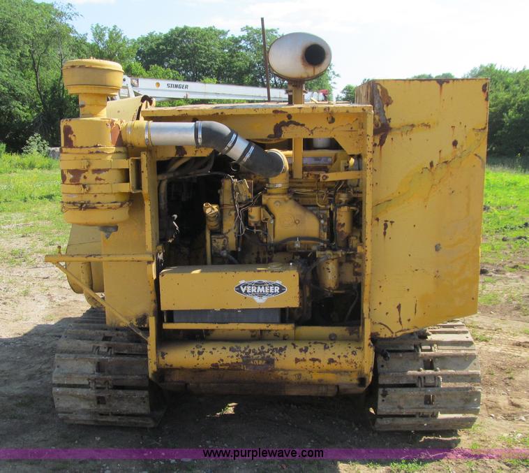 image for item K5688 Vermeer T600C trencher with tile boot