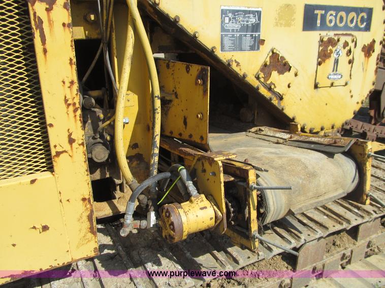 image for item K5688 Vermeer T600C trencher with tile boot