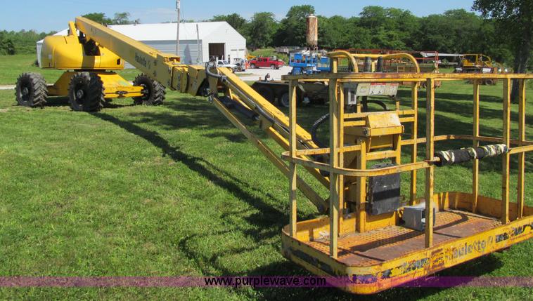 image for item K5691 2002 Haulotte HB76J boom lift with jib