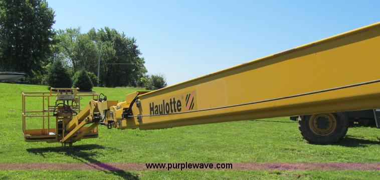 image for item K5691 2002 Haulotte HB76J boom lift with jib