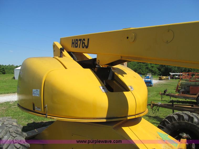 image for item K5691 2002 Haulotte HB76J boom lift with jib