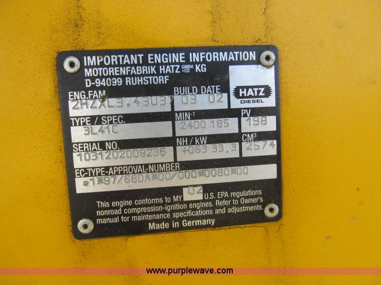 image for item K5691 2002 Haulotte HB76J boom lift with jib