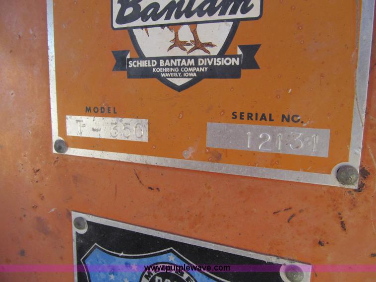 image for item K5709 Bantam T350 truck crane