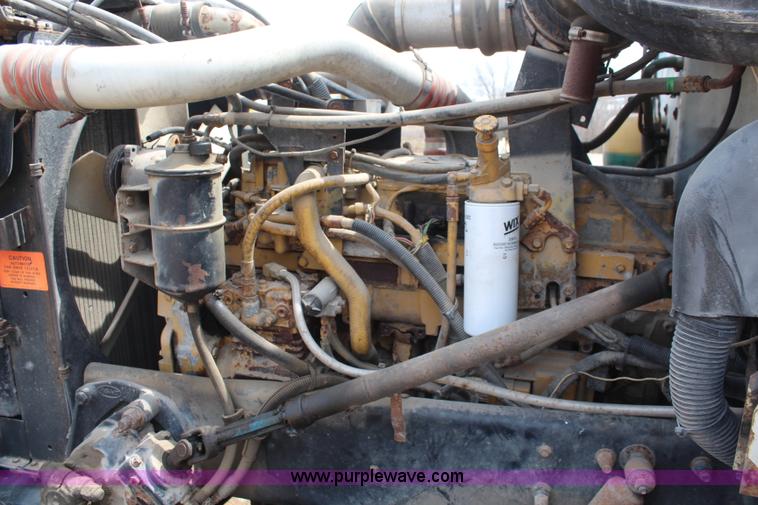 image for item K6848 1996 Peterbilt 377 flatbed truck