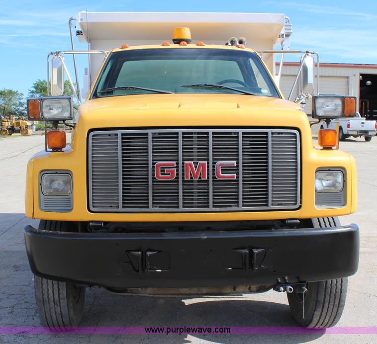 image for item K6931 1999 GMC C7500 dump truck